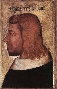 unknow artist Portrait of Jean le Bon, King of France oil